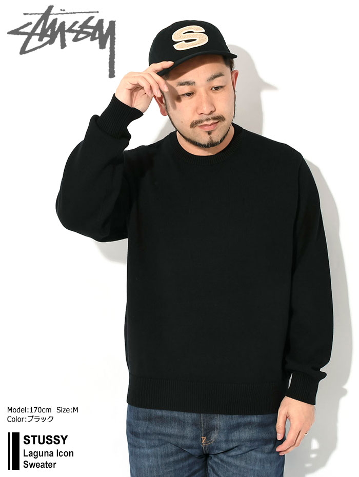 ステューシー セーター STUSSY メンズ Laguna Icon ( stussy sweater 