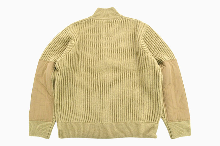STUSSYステューシーのセーター Military Patch Zip Sweater11
