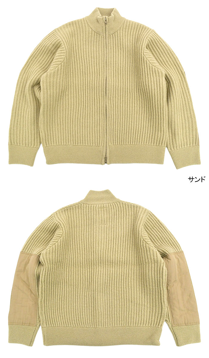 STUSSY（ステューシー） セーター メンズ Military Patch Zip ( stussy