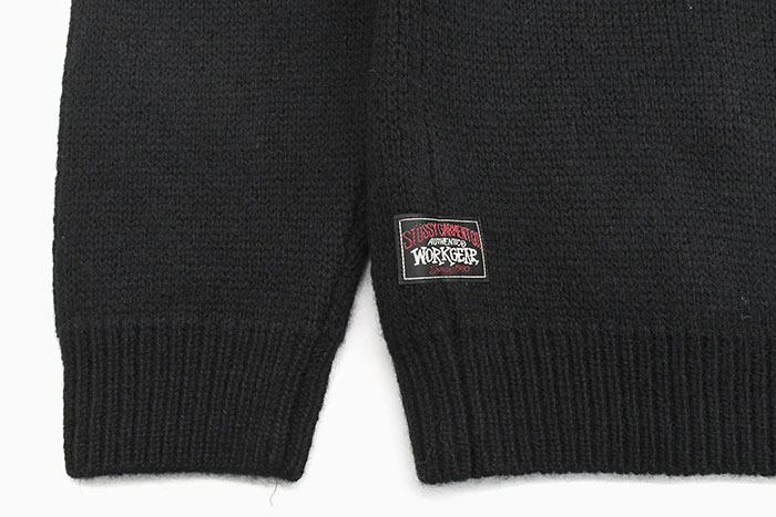 STUSSYステューシーのセーター Quater Zip Hood Sweater10