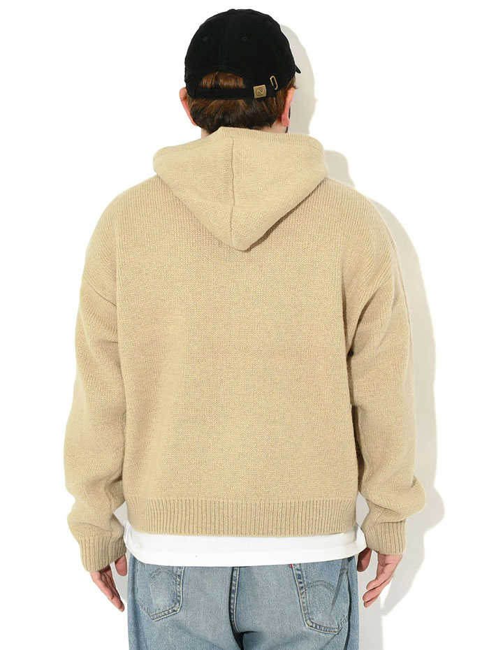 STUSSYステューシーのセーター Quater Zip Hood Sweater02