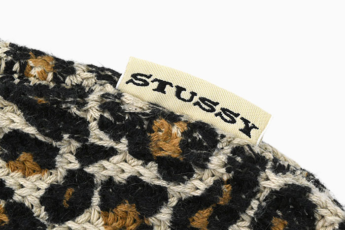 STUSSY（ステューシー） セーター メンズ Leopard ( stussy sweater