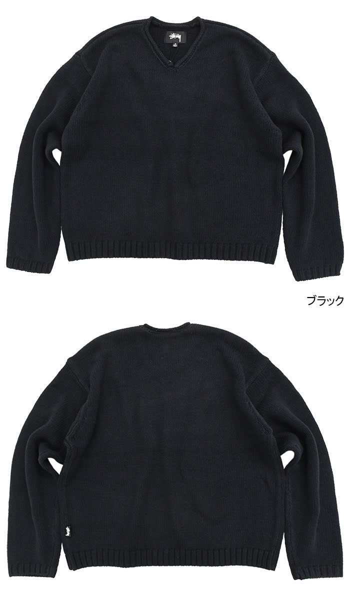 STUSSY ステューシー V stussy Neck Roll メンズ | ZIP Vネック