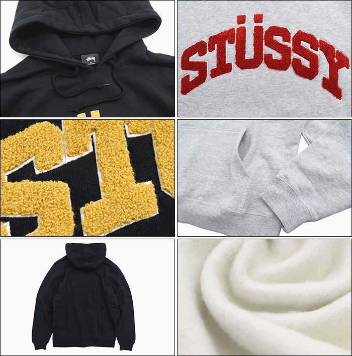 ステューシー プルオーバー パーカー STUSSY メンズ Chenille Arch