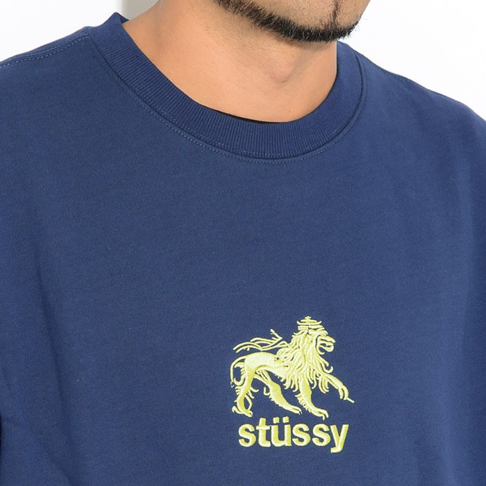 ステューシー トレーナー STUSSY メンズ Stussy Lion Applique (stussy crew sweat スウェット トップス  男性用 118340 USAモデル 正規) : stu-118340 : ice field - 通販 - Yahoo!ショッピング