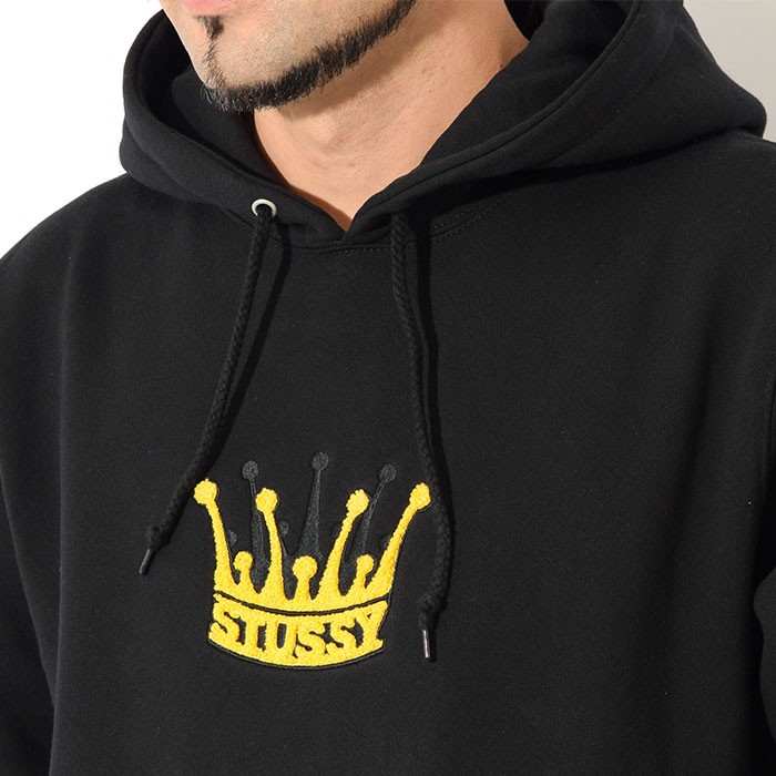 ステューシー プルオーバー パーカー STUSSY メンズ Chenille Crown