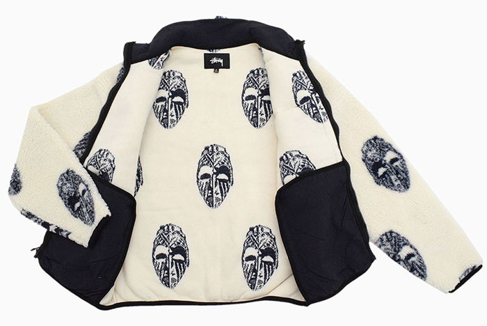 STUSSYステューシーのジャケット Mask Jacquard Sherpa11