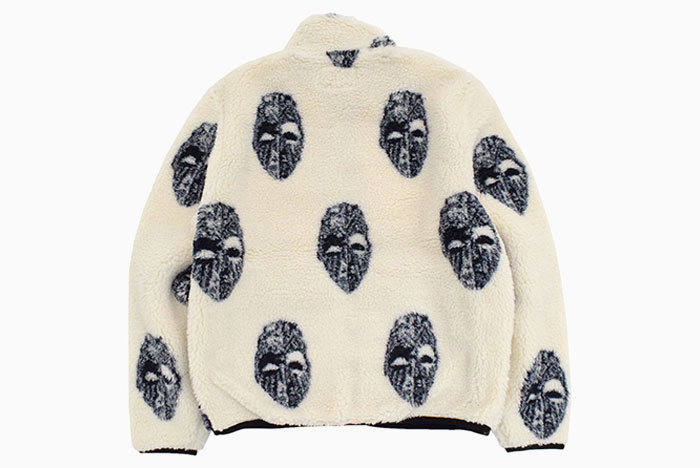 ステューシー ジャケット STUSSY メンズ Mask Jacquard Sherpa 