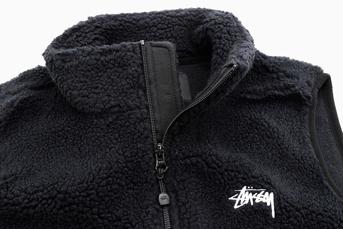 ステューシー ジャケット STUSSY メンズ Block Sherpa ( stussy Vest