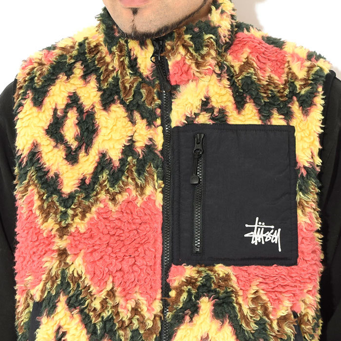 ステューシー ジャケット STUSSY メンズ Fillmore Sherpa ( stussy Vest ベスト シェルパ フリース FLEECE  アウター 118436 USAモデル 正規 ) : stu-118436 : ice field - 通販 - Yahoo!ショッピング