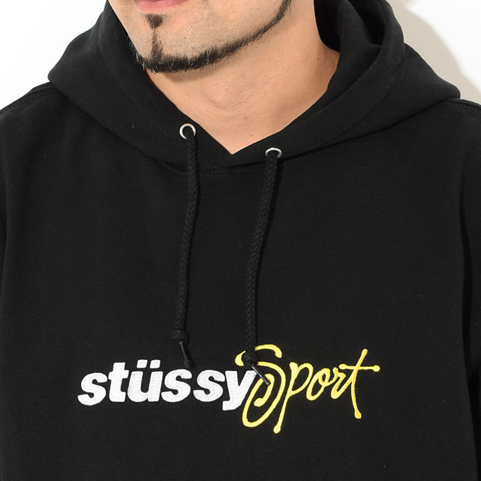 ステューシー パーカー プルオーバー STUSSY メンズ Sport Applique