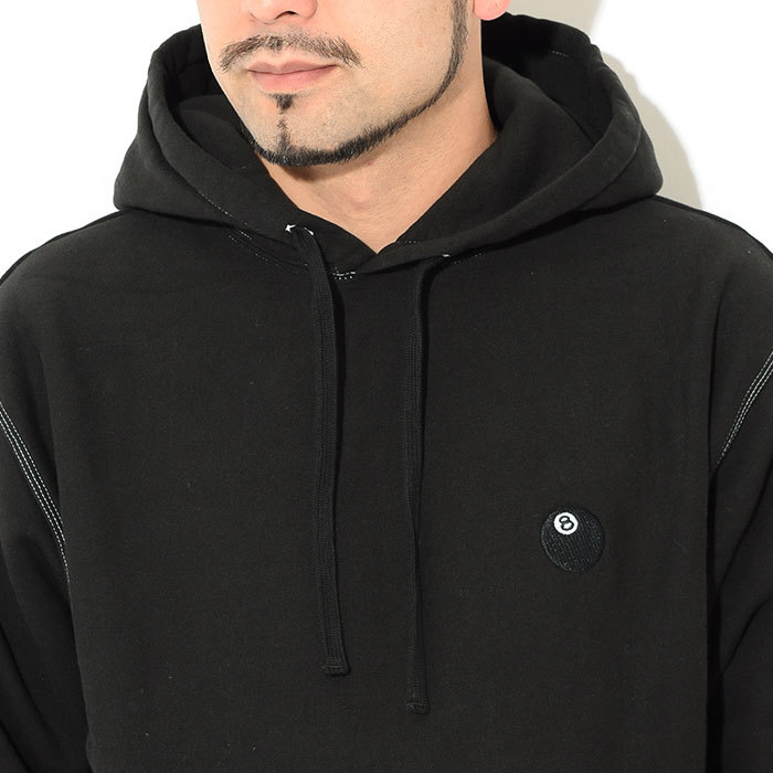 ステューシー パーカー プルオーバー STUSSY メンズ 8 Ball Applique ( Pullover Hoodie スウェット トップス  118457 USAモデル 正規 ) :STU-118457:ice field - 通販 - Yahoo!ショッピング