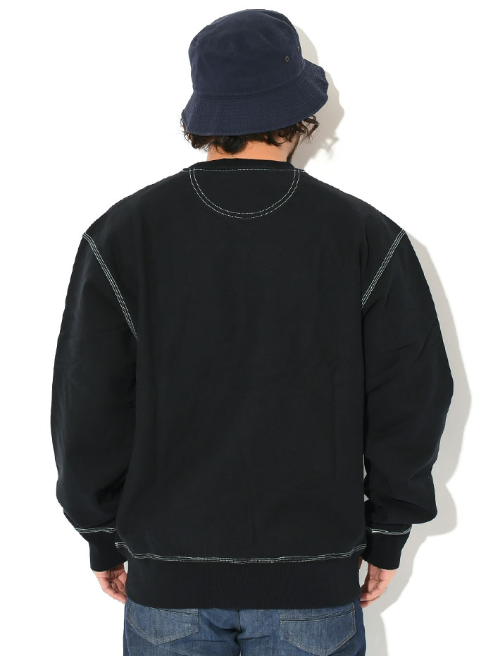 STUSSY ステューシー トレーナー メンズ Contrast Stitch Label