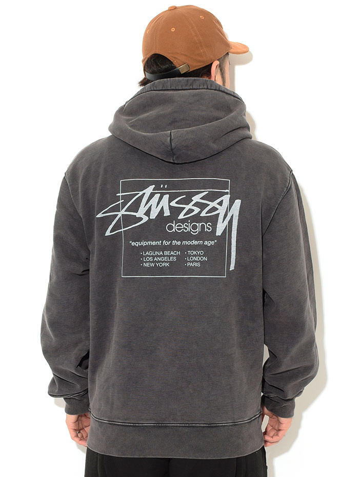 ステューシー パーカー プルオーバー STUSSY メンズ Dyed Stussy