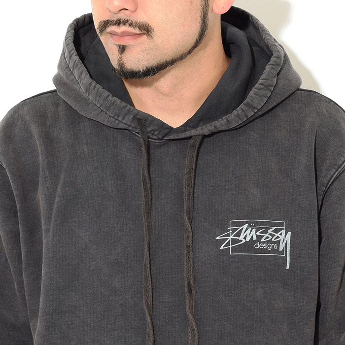 ステューシー パーカー プルオーバー STUSSY メンズ Dyed Stussy