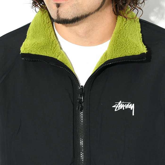 ステューシー ジャケット STUSSY メンズ Sherpa Reversible (JKT リバーシブル シェルパ フリースジャケット FLEECE  118520 USAモデル 正規) : stu-118520 : ice field - 通販 - Yahoo!ショッピング