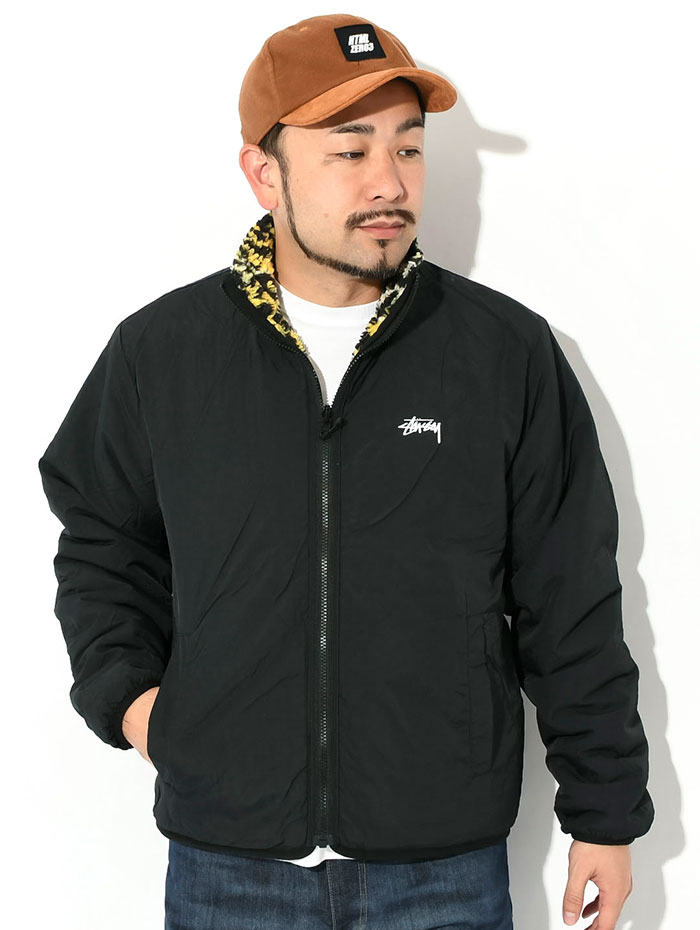 STUSSYステューシーのジャケット Sherpa Reversible07