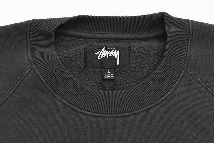 STUSSY（ステューシー） トレーナー メンズ Fleece Raglan ( stussy