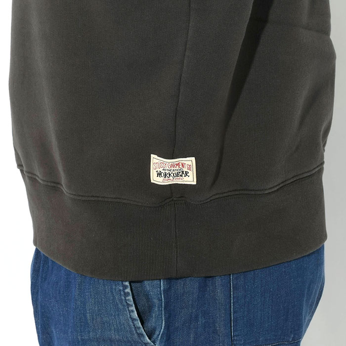 STUSSYステューシーのトレーナー Fleece Raglan Zip Mock Sweat10