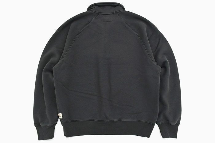 STUSSY ステューシー トレーナー メンズ Fleece Raglan Zip Mock