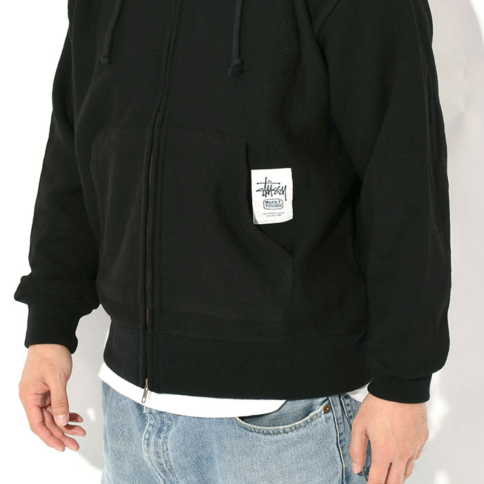 ステゥーシーパーカー STUSSY（ステューシー） パーカー ジップアップ メンズ Brass Zip Knit