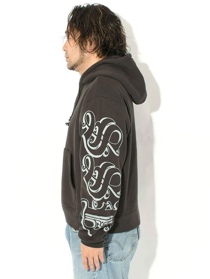 STUSSY（ステューシー） パーカー プルオーバー メンズ Motif Print