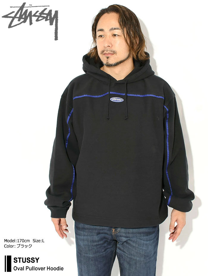 STUSSY（ステューシー） パーカー プルオーバー メンズ Oval ( stussy