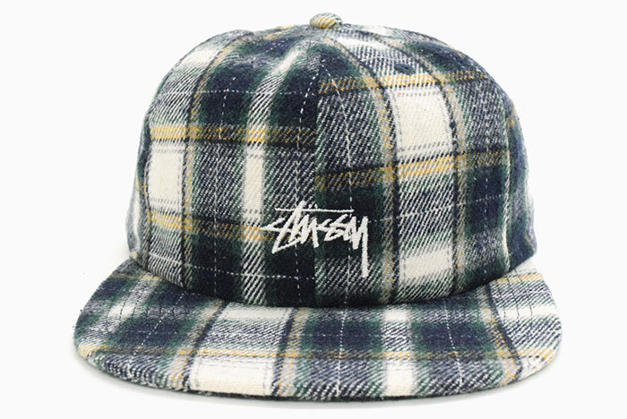 STUSSY（ステューシー） キャップ 帽子 STUSSY Flannel Plaid Stock