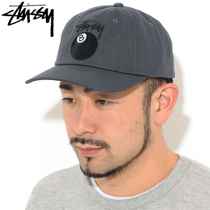 ステューシー キャップ 帽子 STUSSY Stock 8 Ball Low Pro Cap ( ローキャップ スナップバック メンズ・男性用  1311031 USAモデル 正規 )