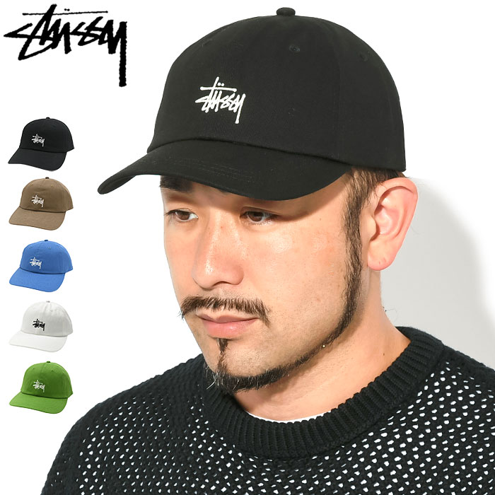 ステューシー キャップ 帽子 STUSSY Basic Stock Low Pro Cap