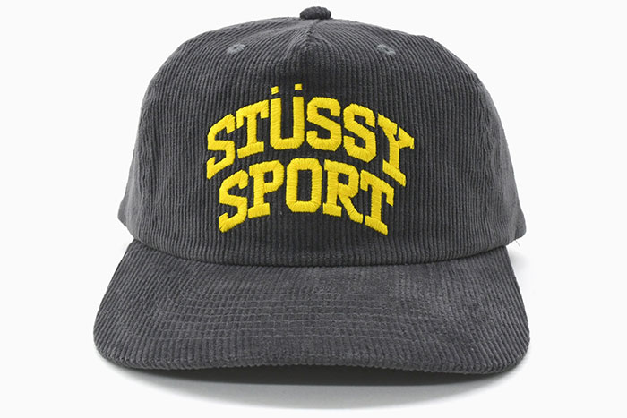 ステューシー キャップ 帽子 STUSSY Sport Arch Cord Strapback Cap ( コーデュロイ ストラップバック  メンズ・男性用 1311122 USAモデル 正規 )