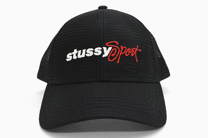 STUSSY 25SS sport mesh cap 黒 Mid-Depth Sport Mesh Snapback – Black | Headwear | Stüssy