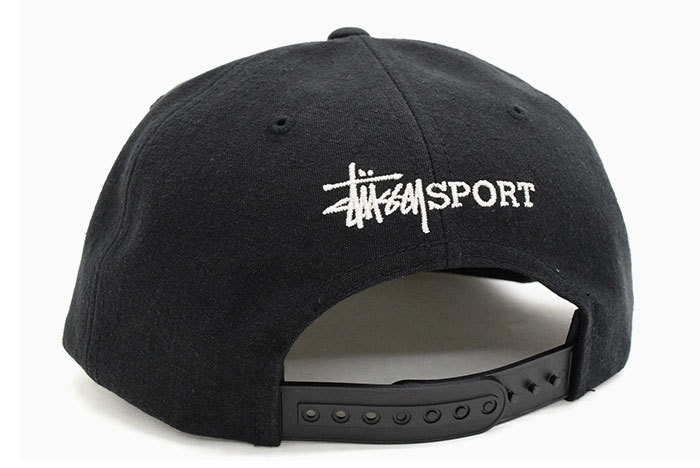 ステューシー キャップ 帽子 STUSSY Stussy Sport Logo Snapback Cap