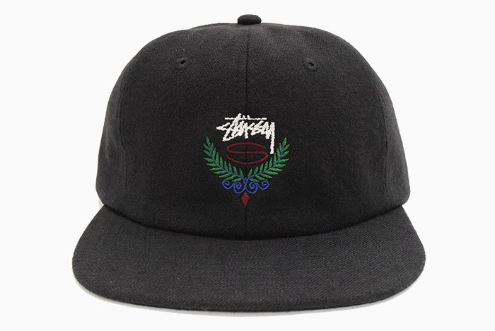 STUSSY ステューシー キャップ 帽子 Big Herringbone Strapback