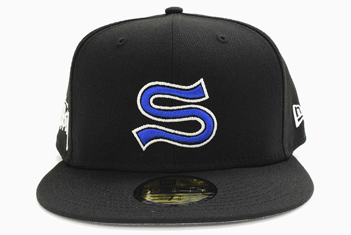 STUSSY ステューシー キャップ 帽子 ニューエラ Emblem コラボ