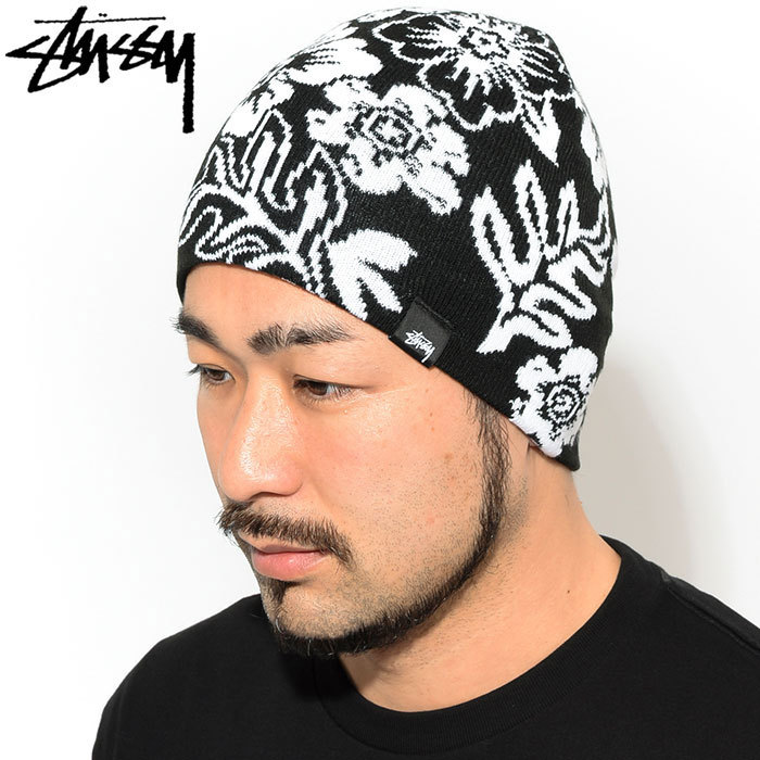 ステューシー ニット帽 STUSSY Hawaiian Jacquard ( stussy beanie 