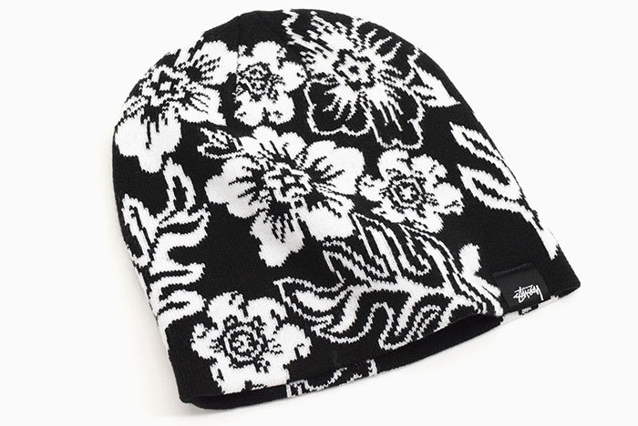 ステューシー ニット帽 STUSSY Hawaiian Jacquard ( stussy beanie