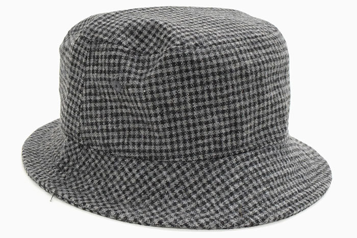 ステューシー バケット ハット STUSSY Wool Check Big Stock Bucket Hat 帽子 ( stussyhat  メンズ・男性用 1321052 USAモデル 正規 )