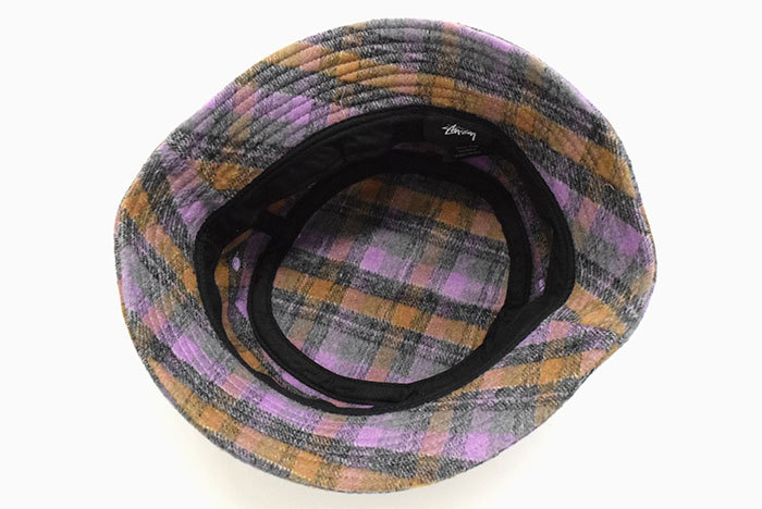 STUSSY（ステューシー） バケット ハット STUSSY Brushed Plaid Bucket