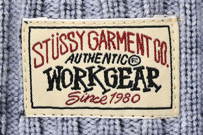 STUSSY ステューシー ニット帽 Workgear Spray Cuff ( stussy