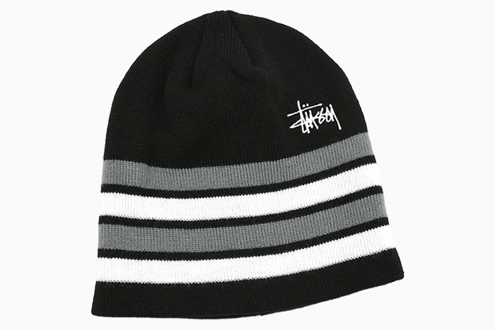 STUSSY（ステューシー） ニット帽 STUSSY Basic Striped Skullcap