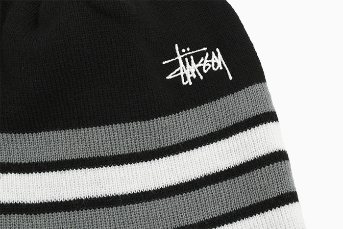 STUSSY（ステューシー） ニット帽 STUSSY Basic Striped Skullcap