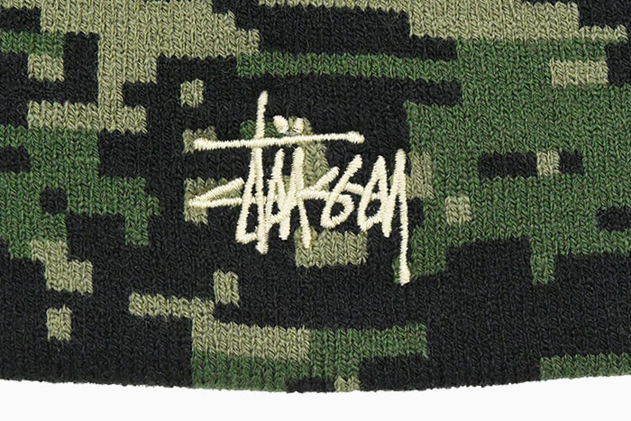 STUSSY（ステューシー） ニット帽 STUSSY Basic Digi Camo Skullcap