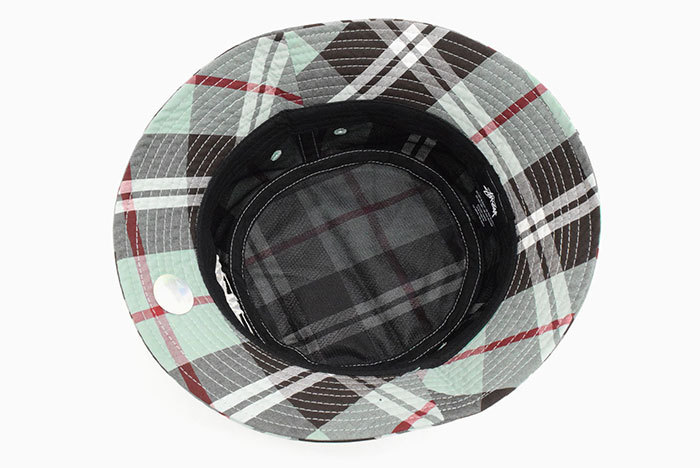 STUSSY（ステューシー） バケット ハット STUSSY Big Logo Madras