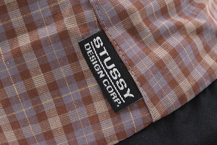 STUSSYステューシーのハット Mix Plaid Bucket Hat05