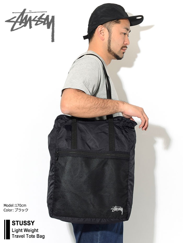 ステューシー トートバッグ STUSSY Light Weight Travel ( stussy tote