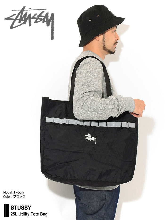 ステューシー トートバッグ STUSSY 25L Utility ( stussy tote bag トート バッグ メンズ レディース 134231  USAモデル 正規 品 小物 )