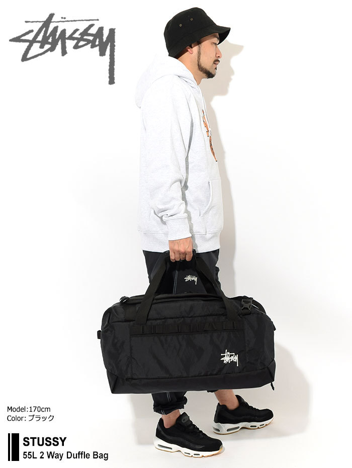 ステューシー ダッフルバッグ STUSSY 21SP 55L 2 Way ( stussy duffle