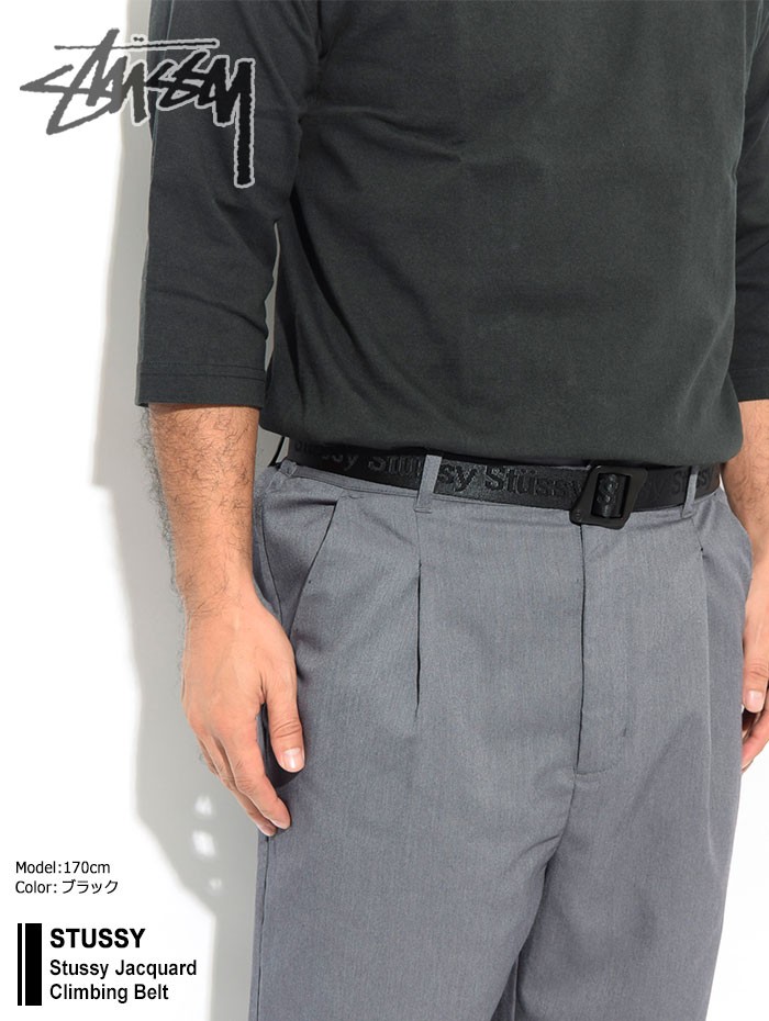 STUSSY ステューシー ベルト メンズ Stussy Jacquard Climbing
