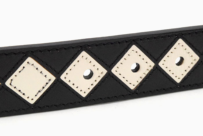 STUSSY（ステューシー） ベルト メンズ Argyle Stitch Leather
